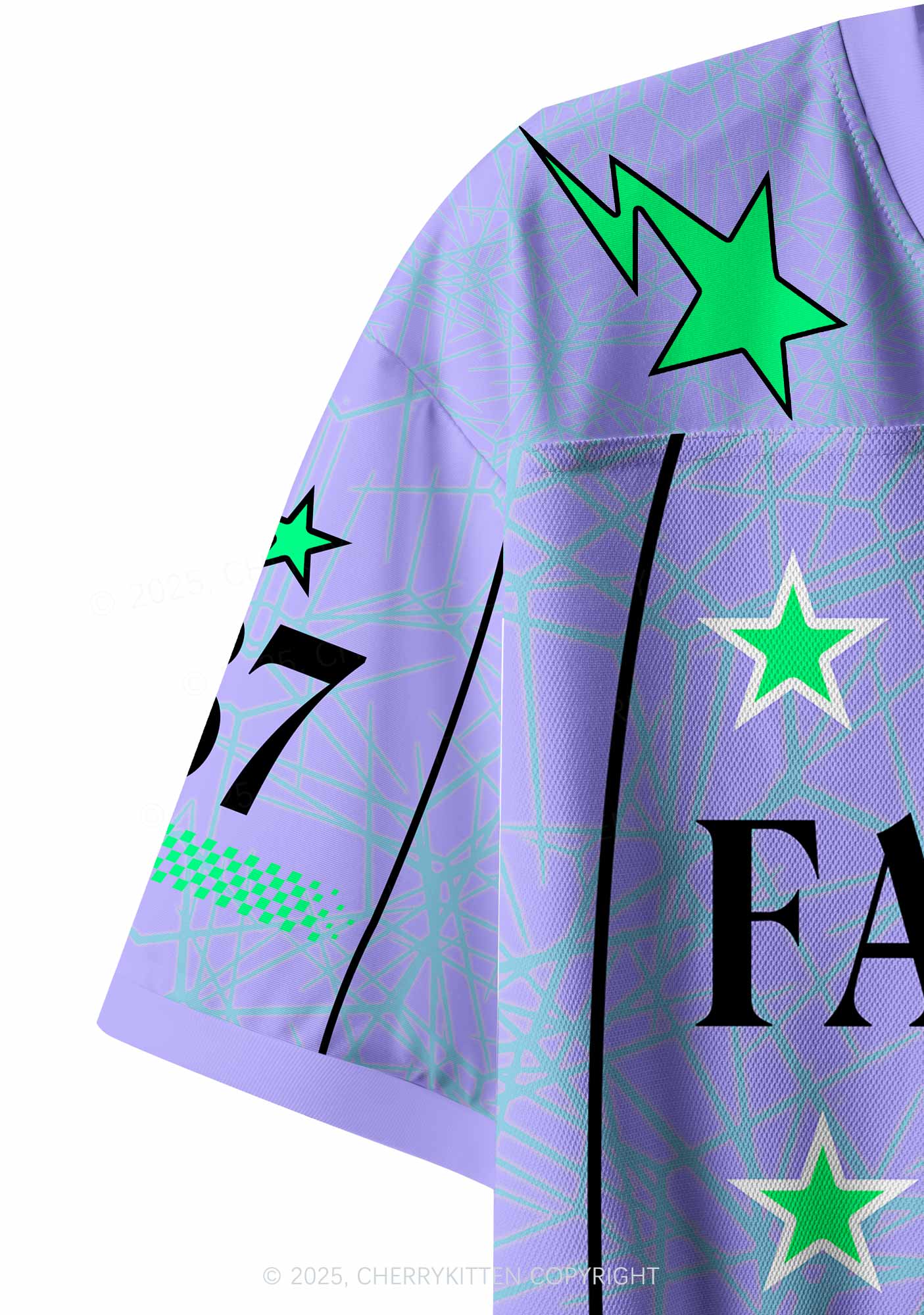 Custom Purple Gods Favorite Fag Pride Y2K Crop Sport Jersey Shirts Cherrykitten