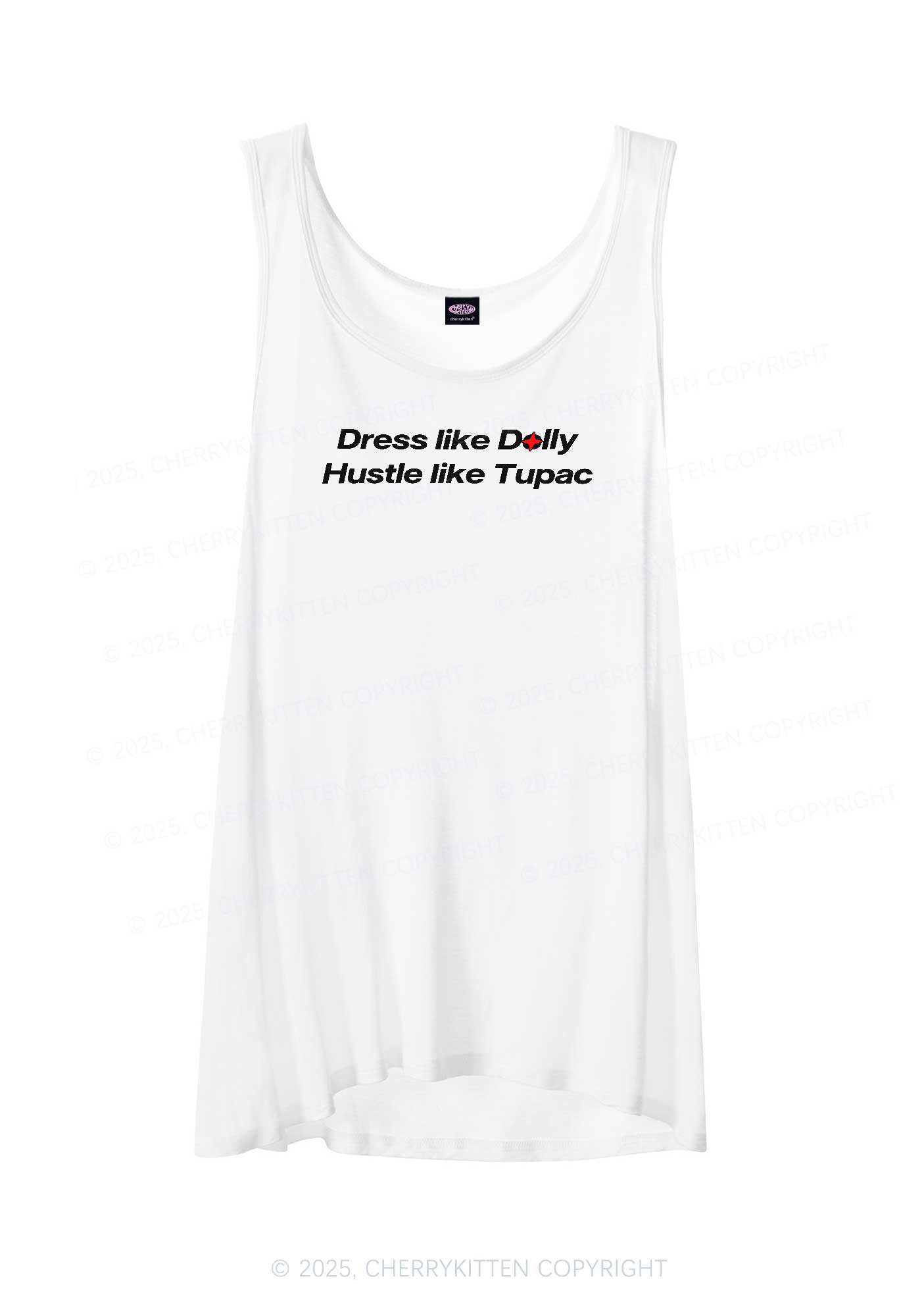 Dress Like Doll Y2K Sheer Boyfriend Tank Cherrykitten
