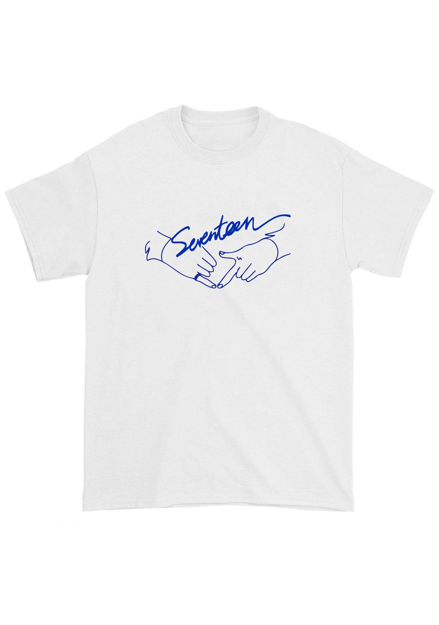 Hand Gesture Svt Kpop Chunky Shirt