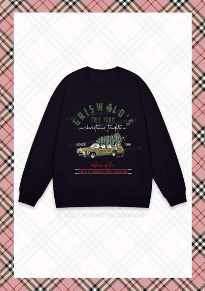 Christmas Tradition Since 1989 Y2K Sweatshirt Cherrykitten