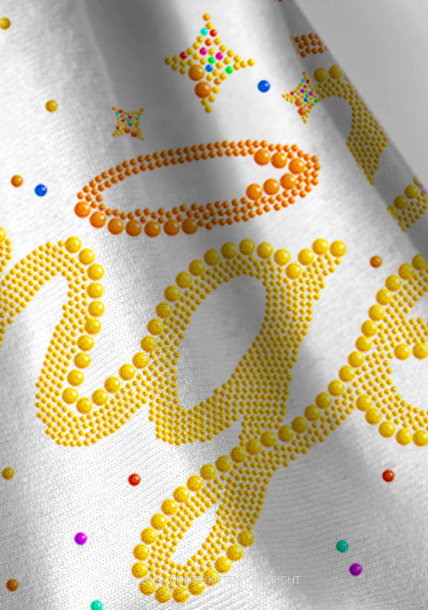 Rainbow Dots Angel Y2K Print Headband Cherrykitten