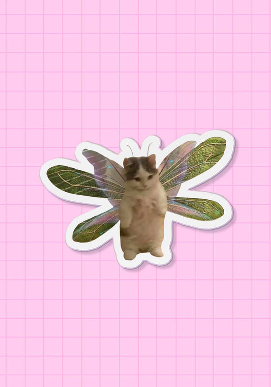 Fairycat Wings 1Pc Y2K Pin Cherrykitten