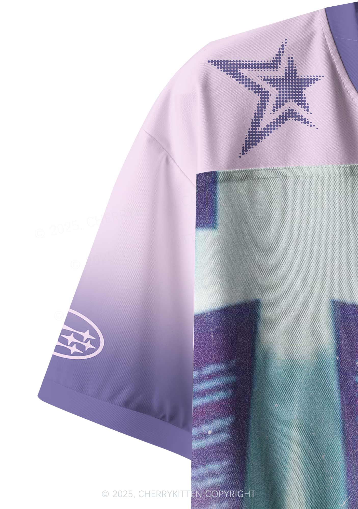 BDE Y2K Crop Sport Jersey Shirts Cherrykitten