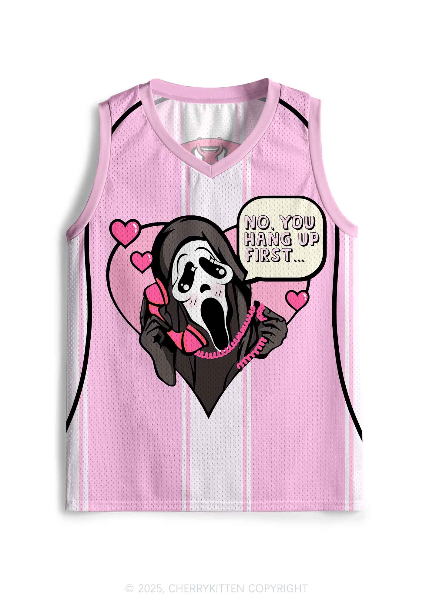 Halloween Custom Horror Hang Up Frist Y2K Sport Jersey Tank Cherrykitten