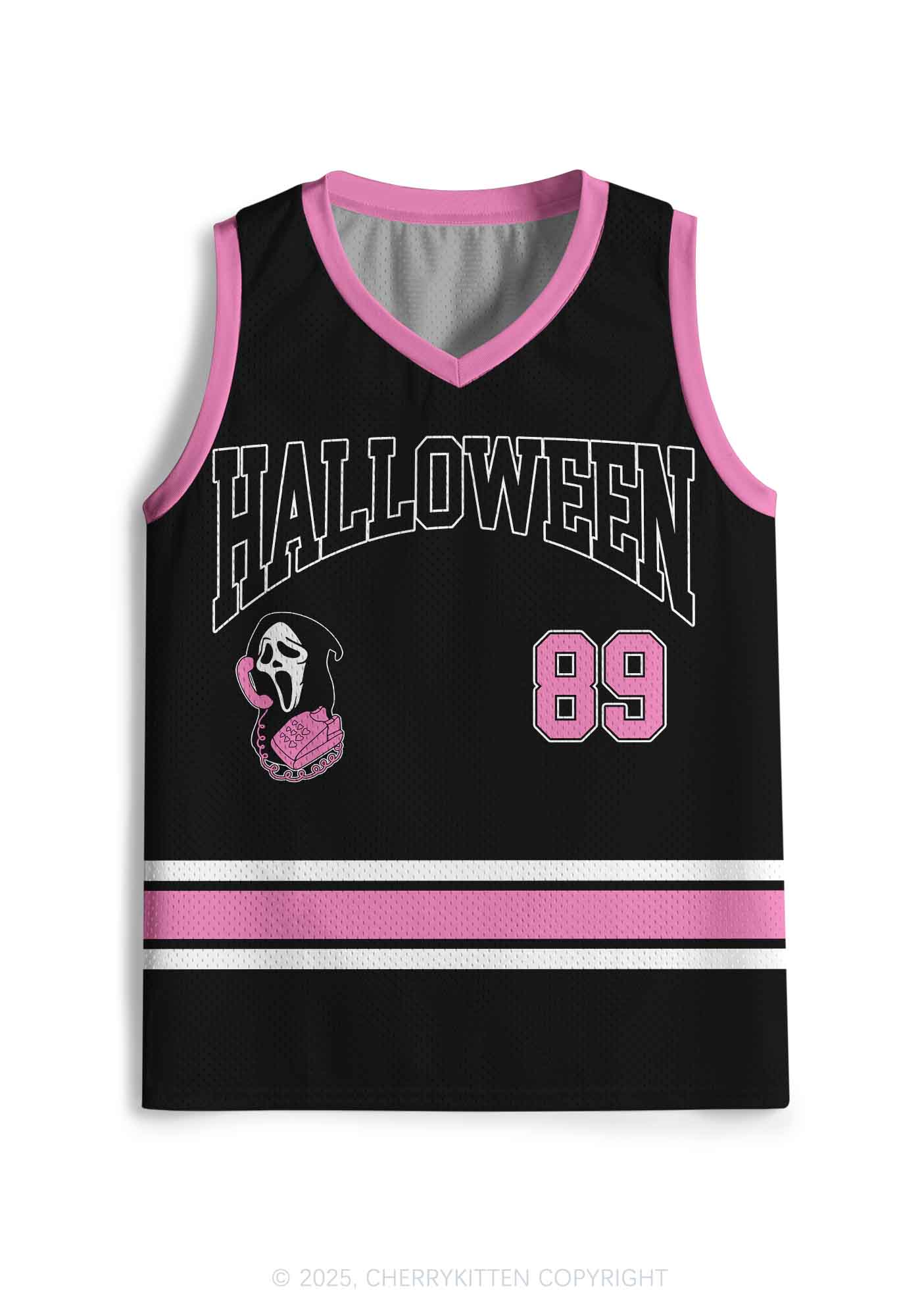 Halloween Custom Horror Call Y2K Sport Jersey Tank Cherrykitten