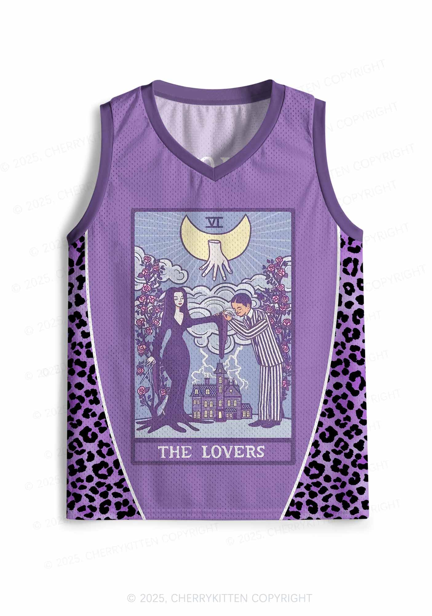 Custom Halloween The Lovers Y2K Sport Jersey Tank Cherrykitten