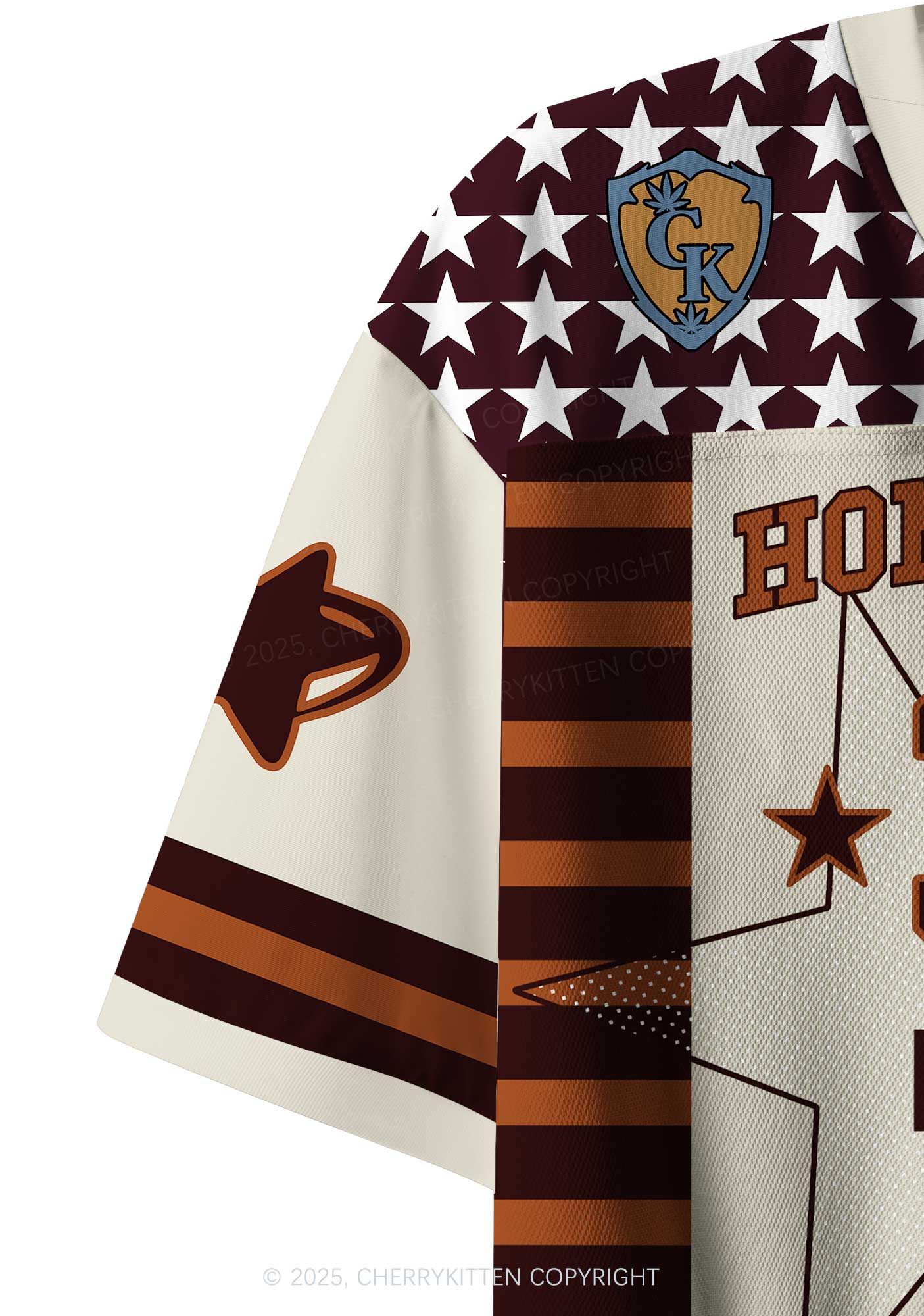 Custom Homophobia Gay Stars Pride Y2K Crop Sport Jersey Shirts Cherrykitten