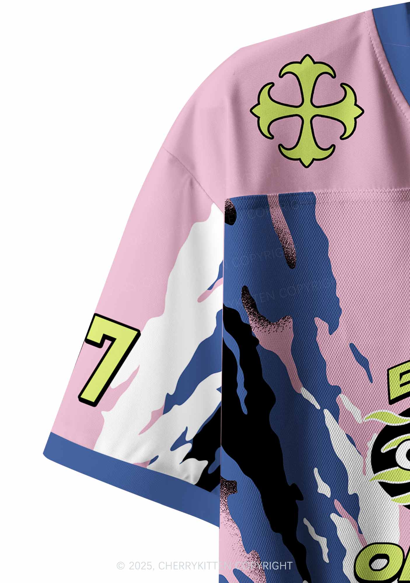 Custom Pink Eat Your Girl Out Pride Y2K Crop Sport Jersey Shirts Cherrykitten