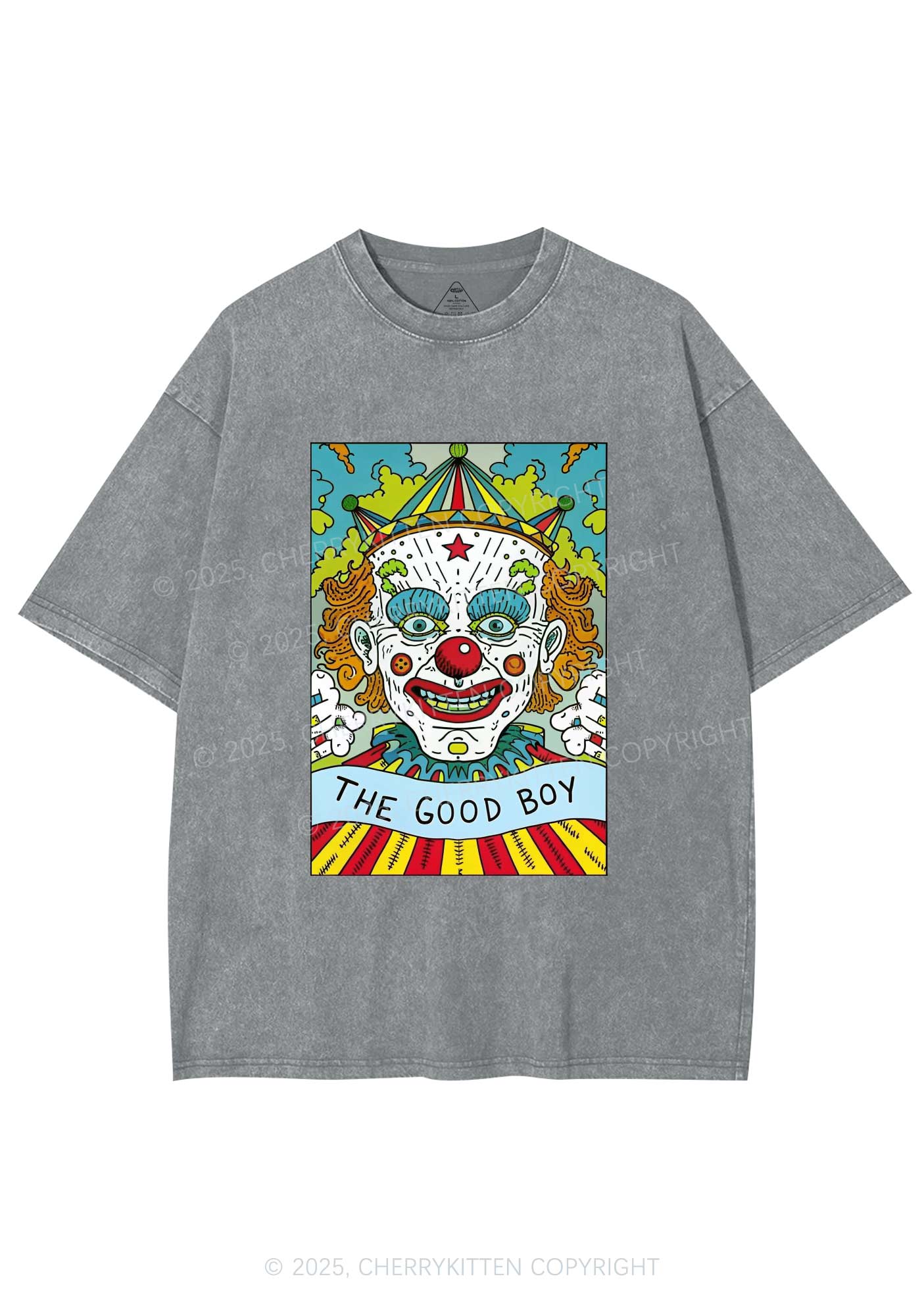 The Good Boy Y2K Washed Tee Cherrykitten