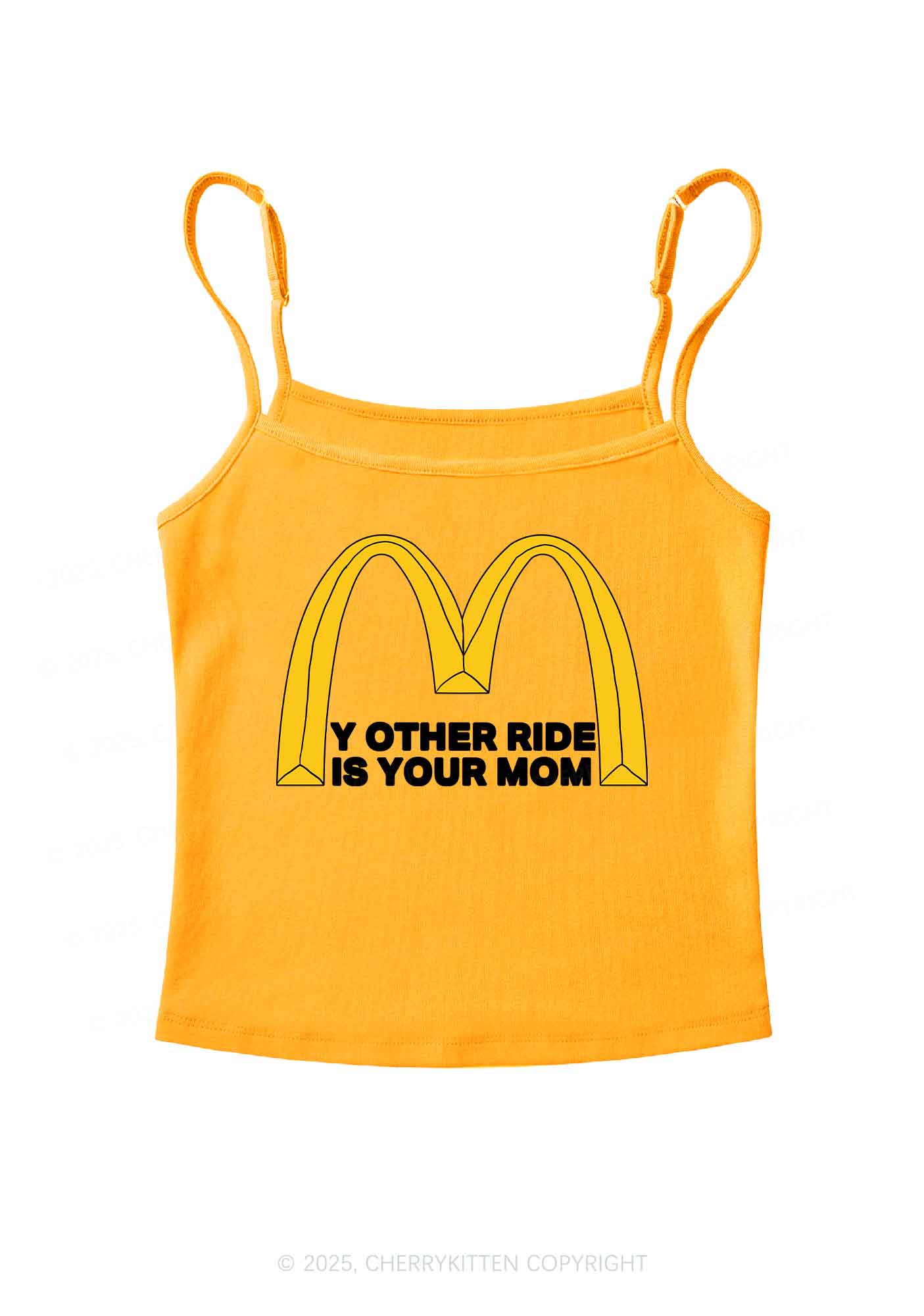 Ride Your Mom Y2K Spaghetti Strap Cami Cherrykitten