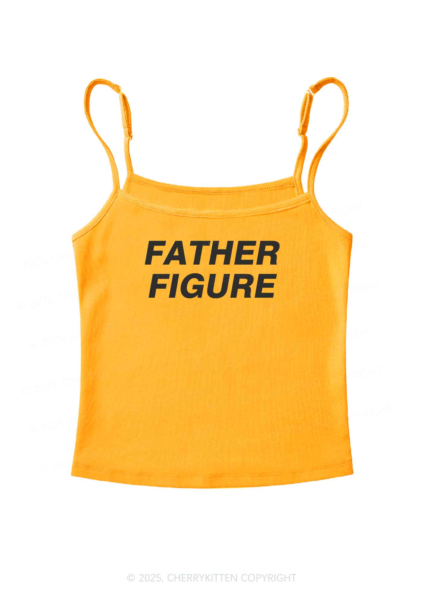 Father Figure Y2K Spaghetti Strap Cami Cherrykitten