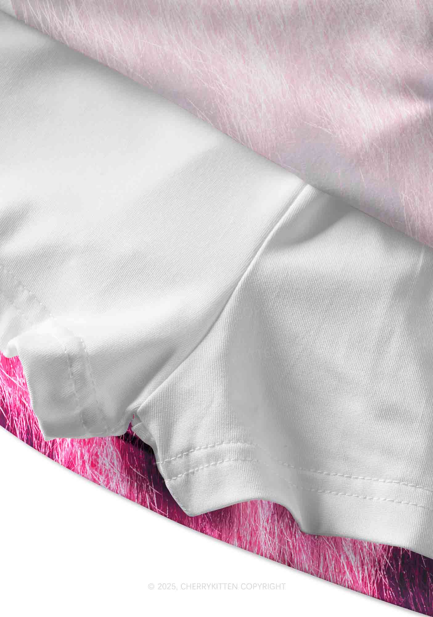 Pink Leopard Cxxt Y2K Print Mini Skirt Cherrykitten