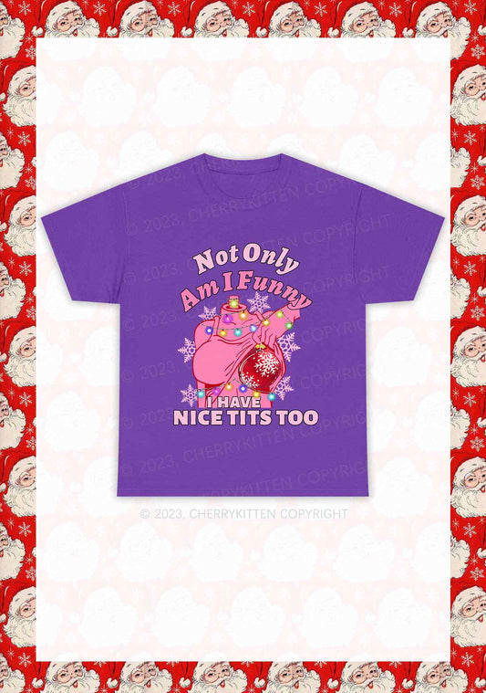 I Have Nice Dots Too Christmas Y2K Chunky Shirt Cherrykitten