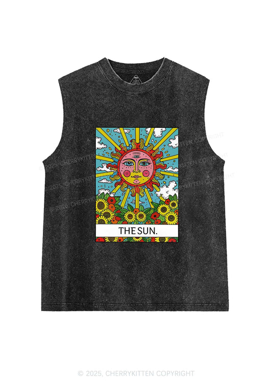 The Sun Y2K Washed Tank Cherrykitten