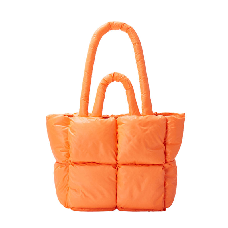 Y2K Casual Shining Puffer Bag