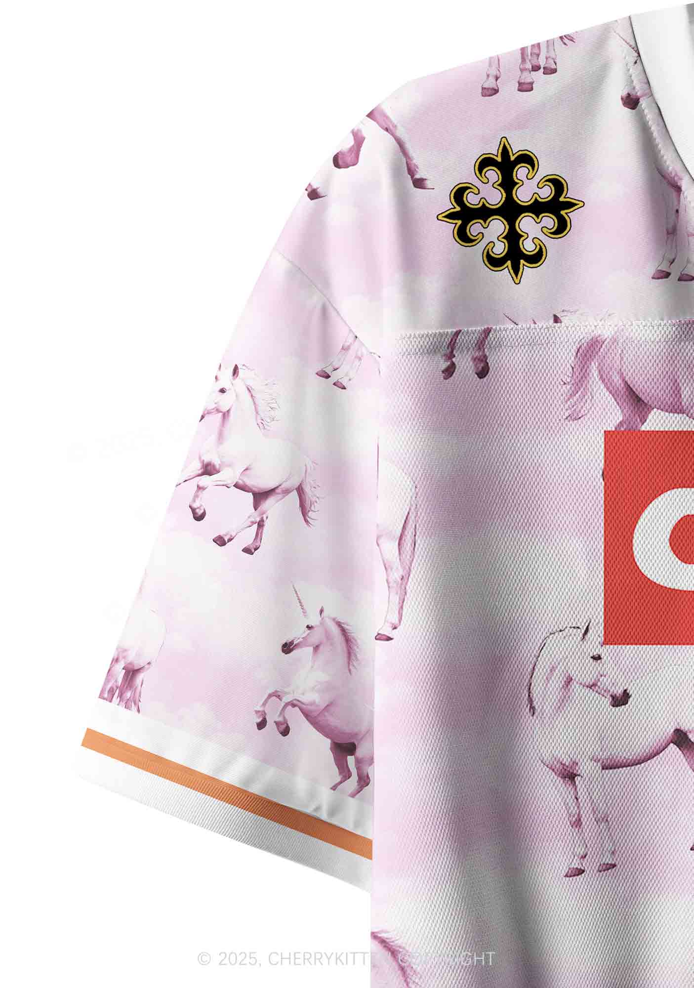 Custom Cxxt Horse Y2K Crop Sport Jersey Shirts Cherrykitten