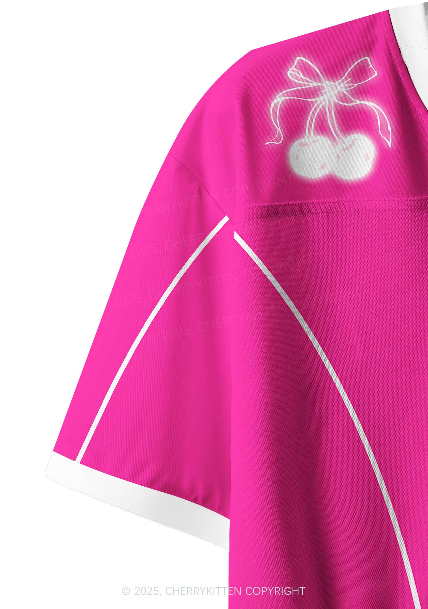 Custom Blue Cxxt Y2K Crop Sport Jersey Shirts Cherrykitten