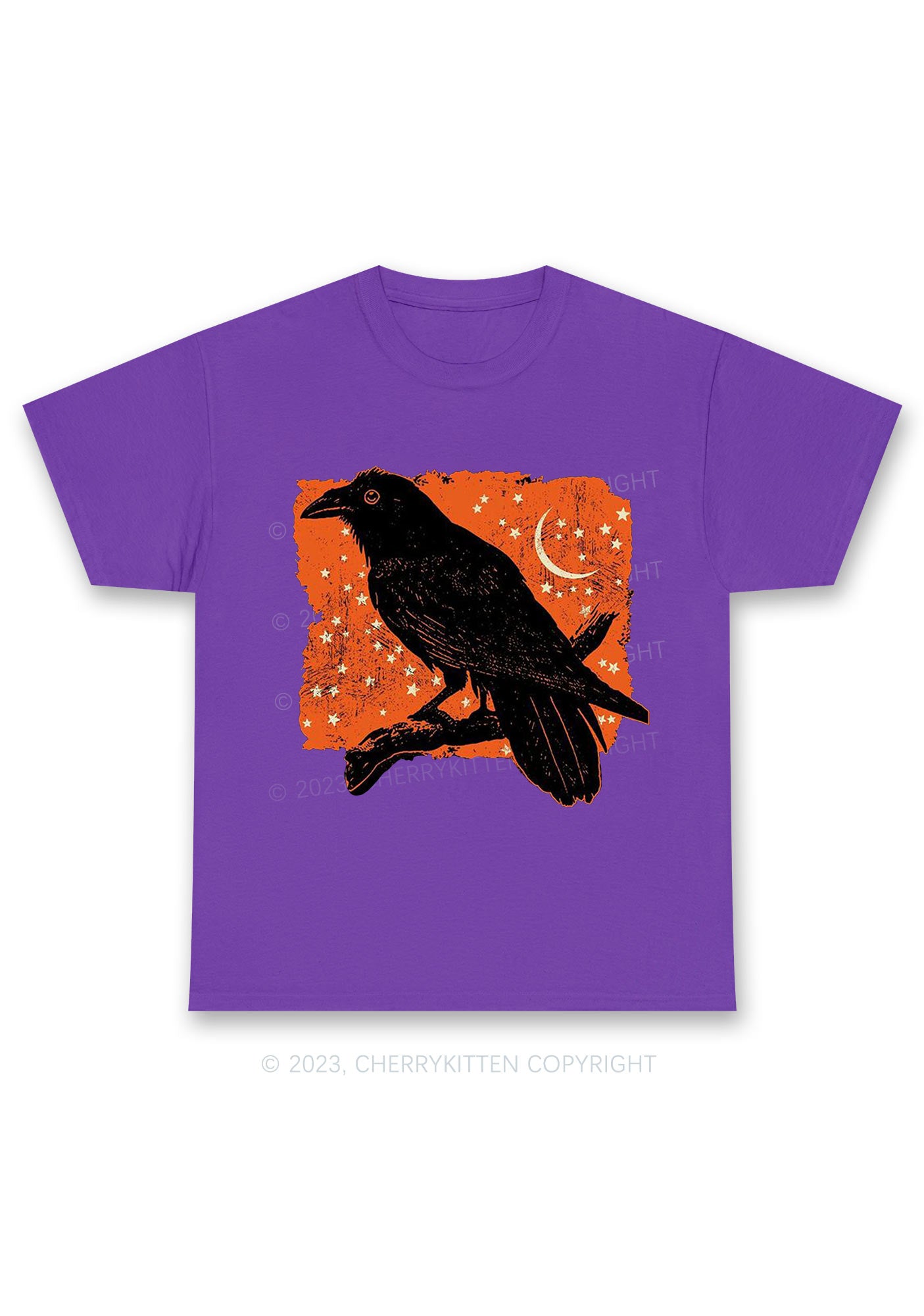 Black Raven Chunky Shirt Cherrykitten