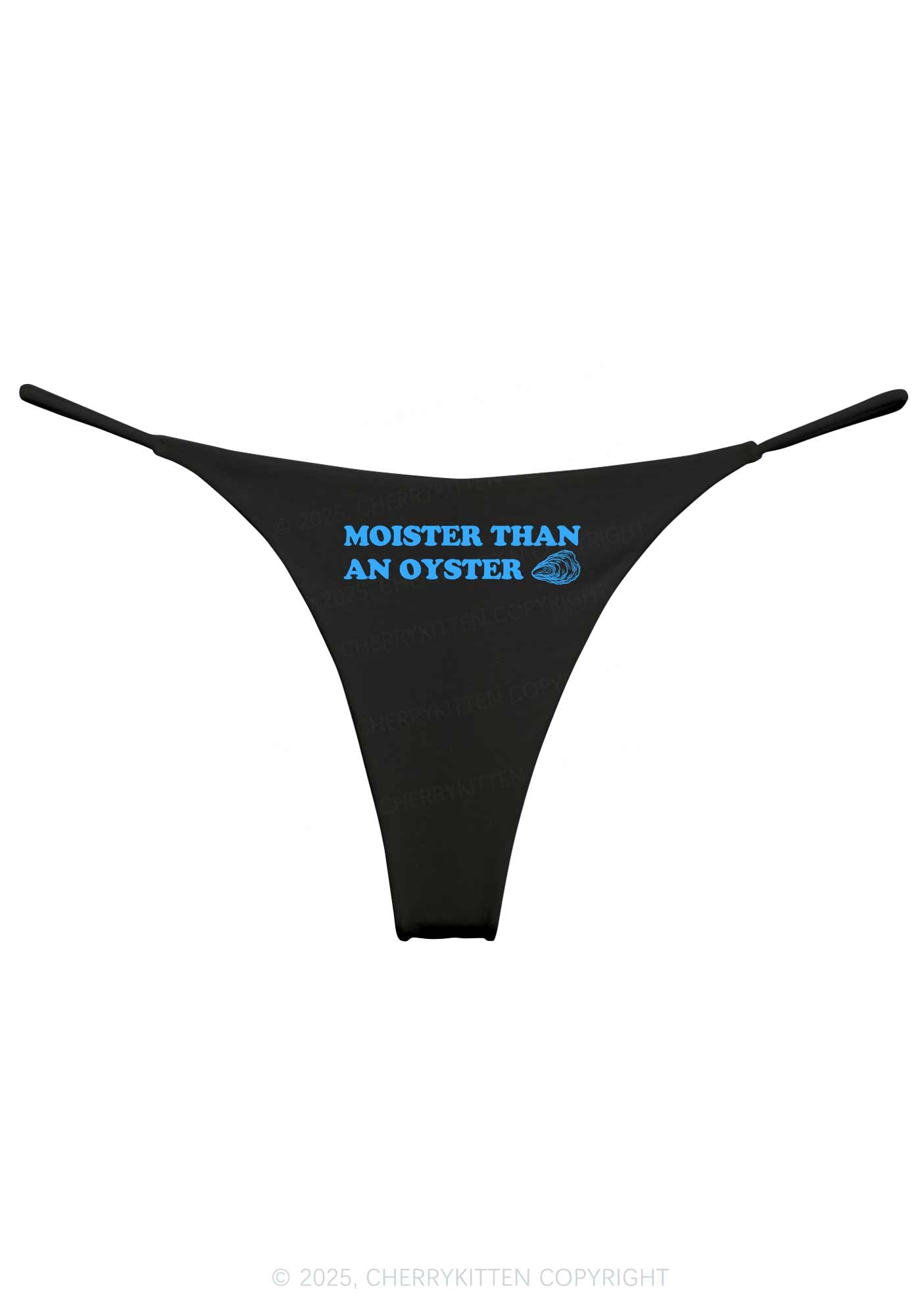 Moister Than An Oyster Y2K Bikini String Thong Cherrykitten