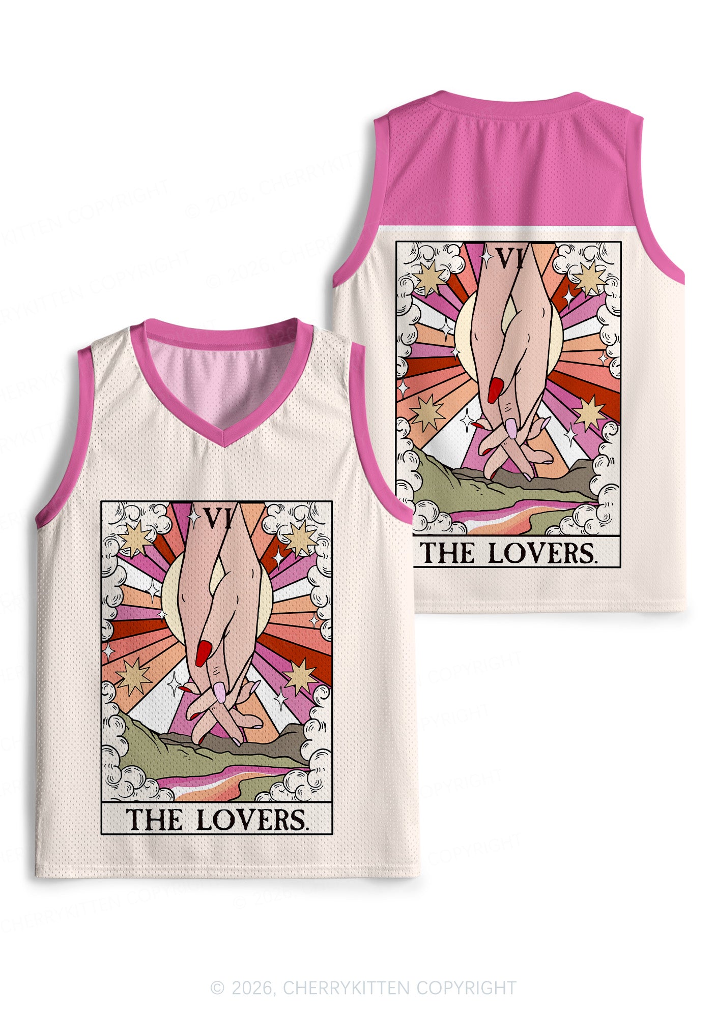 The Lovers Pride Y2K Sport Jersey Tank Cherrykitten