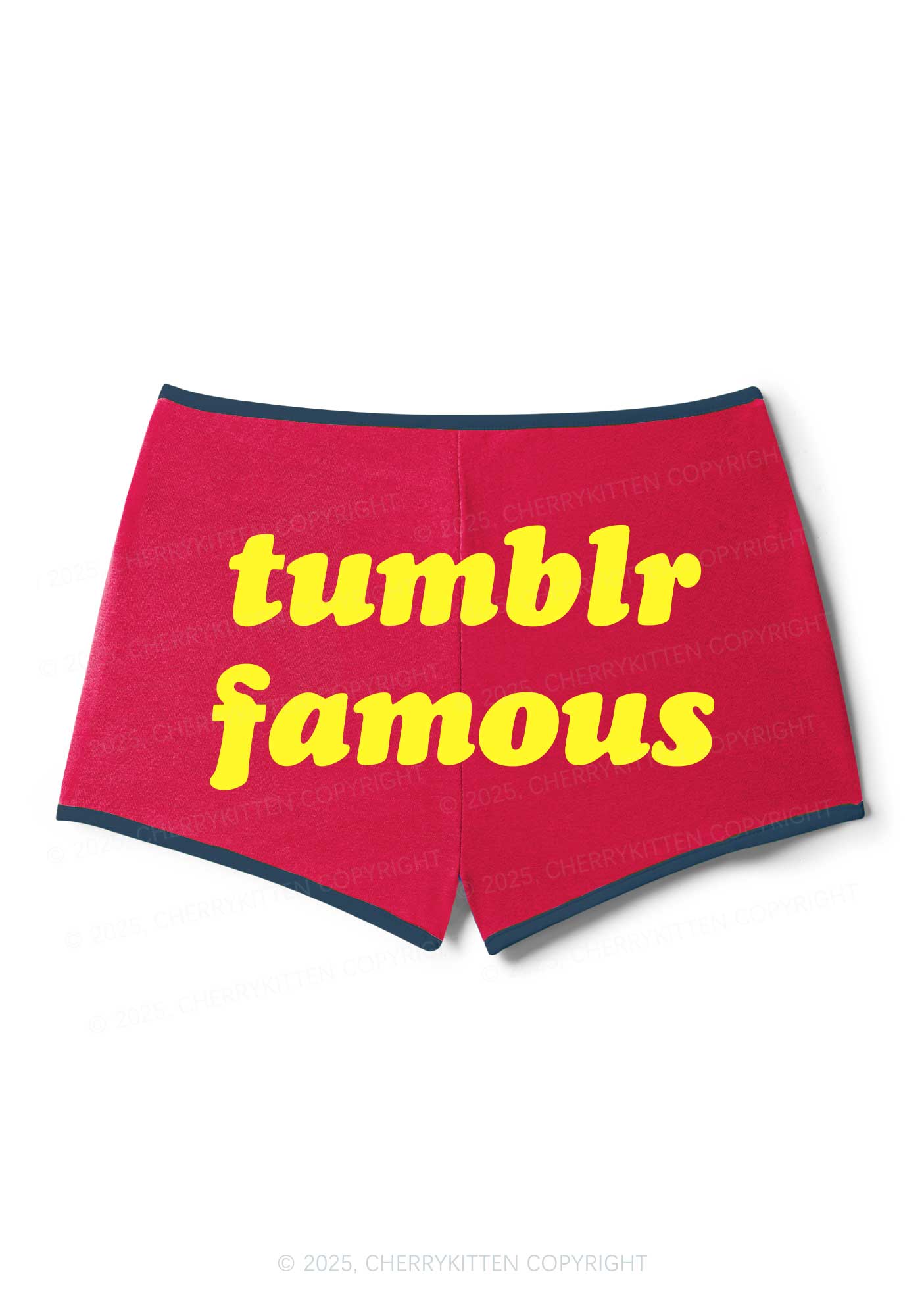 Tumxxr Famous Y2K Booty Shorts Cherrykitten