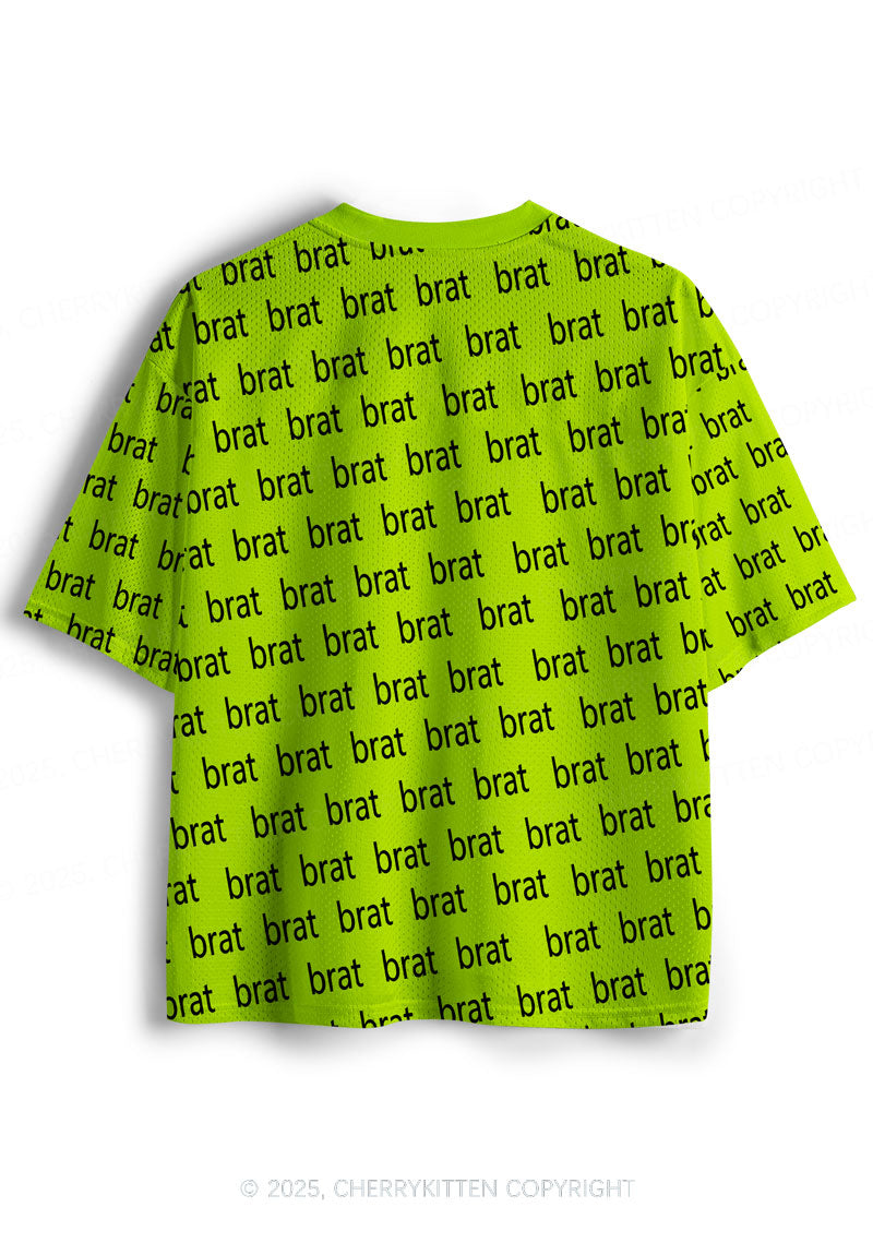 Brat Summer Y2K Sport Jersey Shirts Cherrykitten