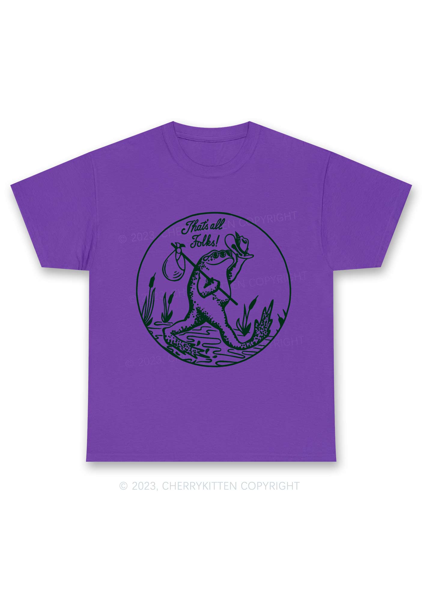 That's All Folks Chunky Shirt Cherrykitten