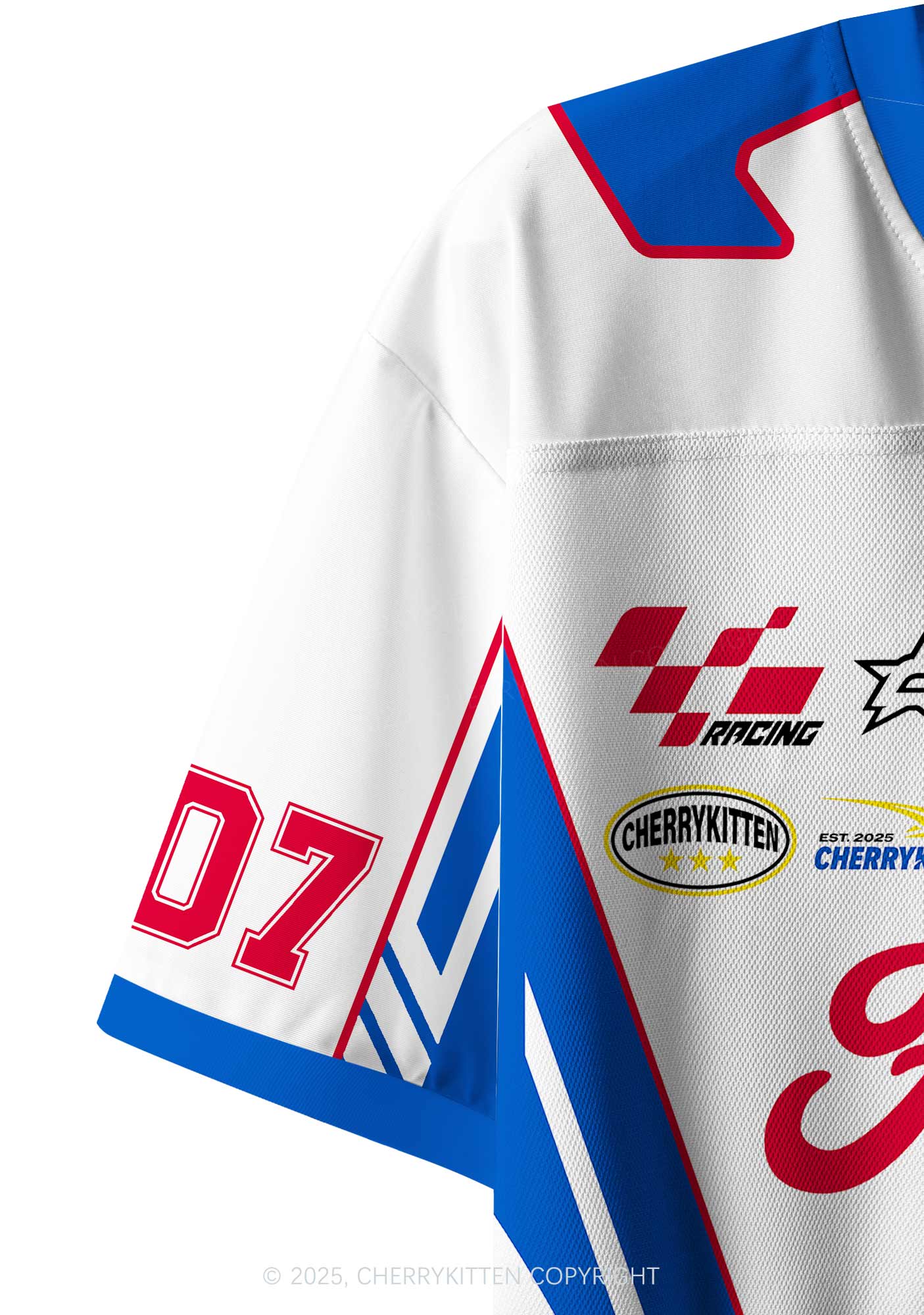 Custom Freak Racing Y2K Crop Sport Jersey Shirts Cherrykitten