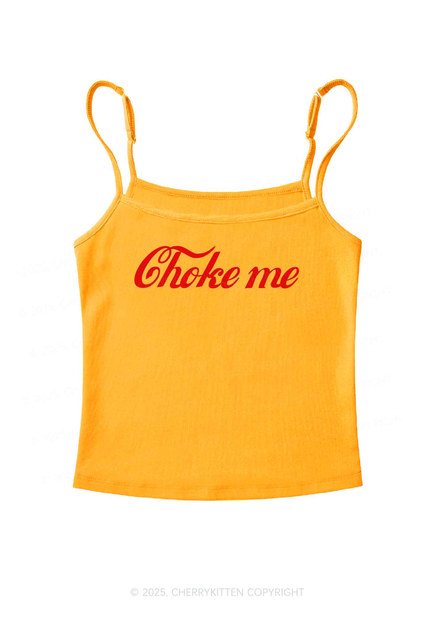 Choke Me Y2K Spaghetti Strap Cami Cherrykitten