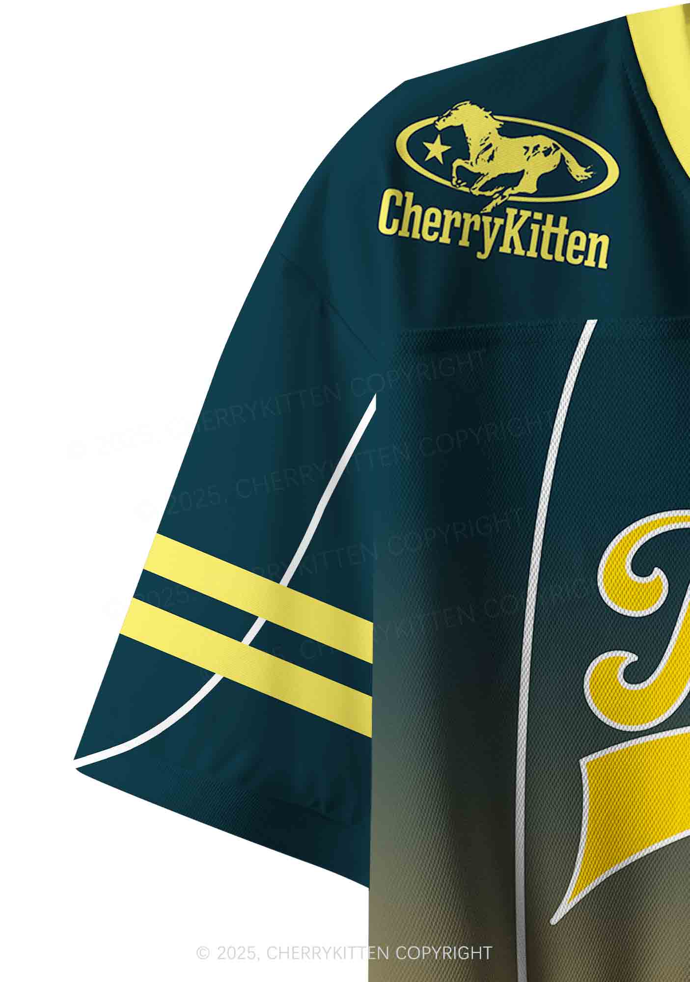 Custom Ketamxxe Y2K Crop Sport Jersey Shirts Cherrykitten