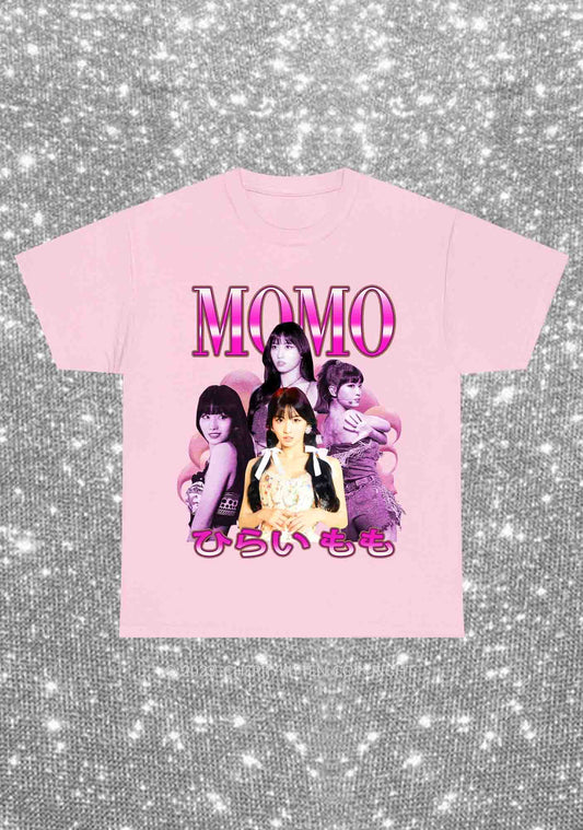 Momo Photos Kpop Y2K Chunky Shirt Cherrykitten