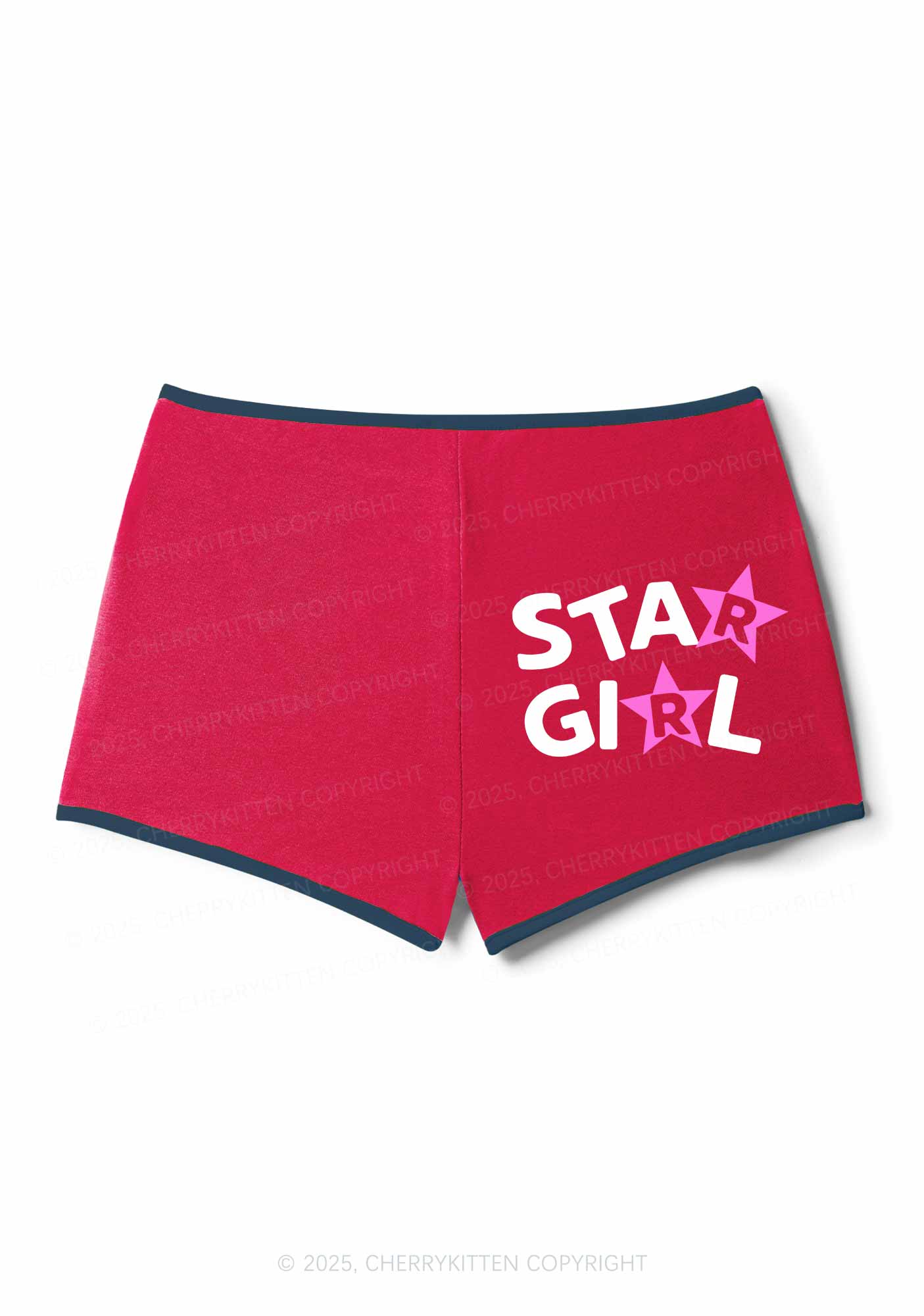 Star Girl Y2K Booty Shorts Cherrykitten