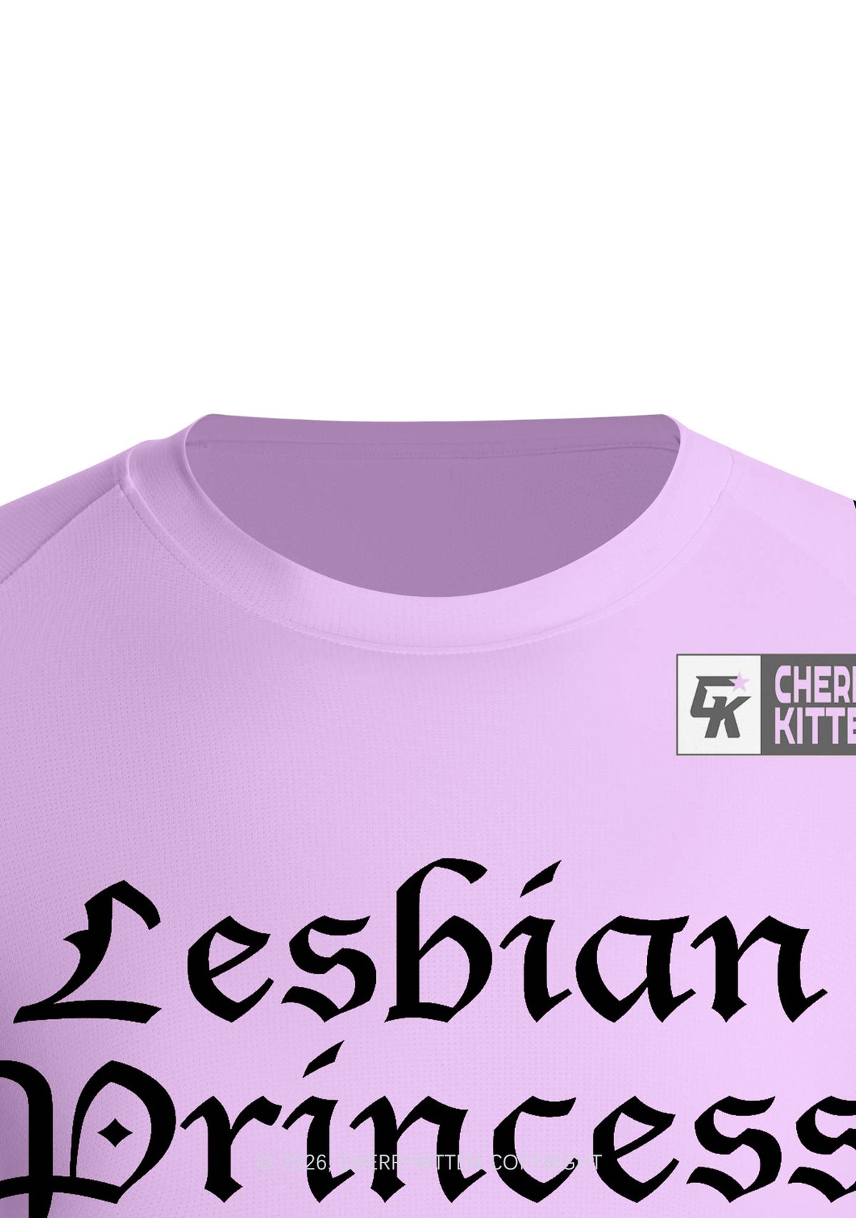 Purple Lesbian Princess Pride Y2K Football Jersey Shirts Cherrykitten