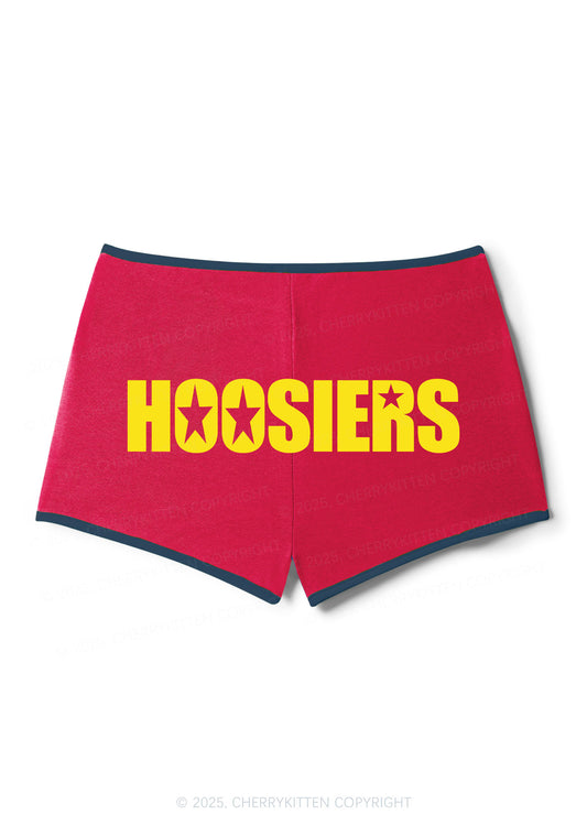 Hoosiers Y2K Contrast Mini Shorts Cherrykitten
