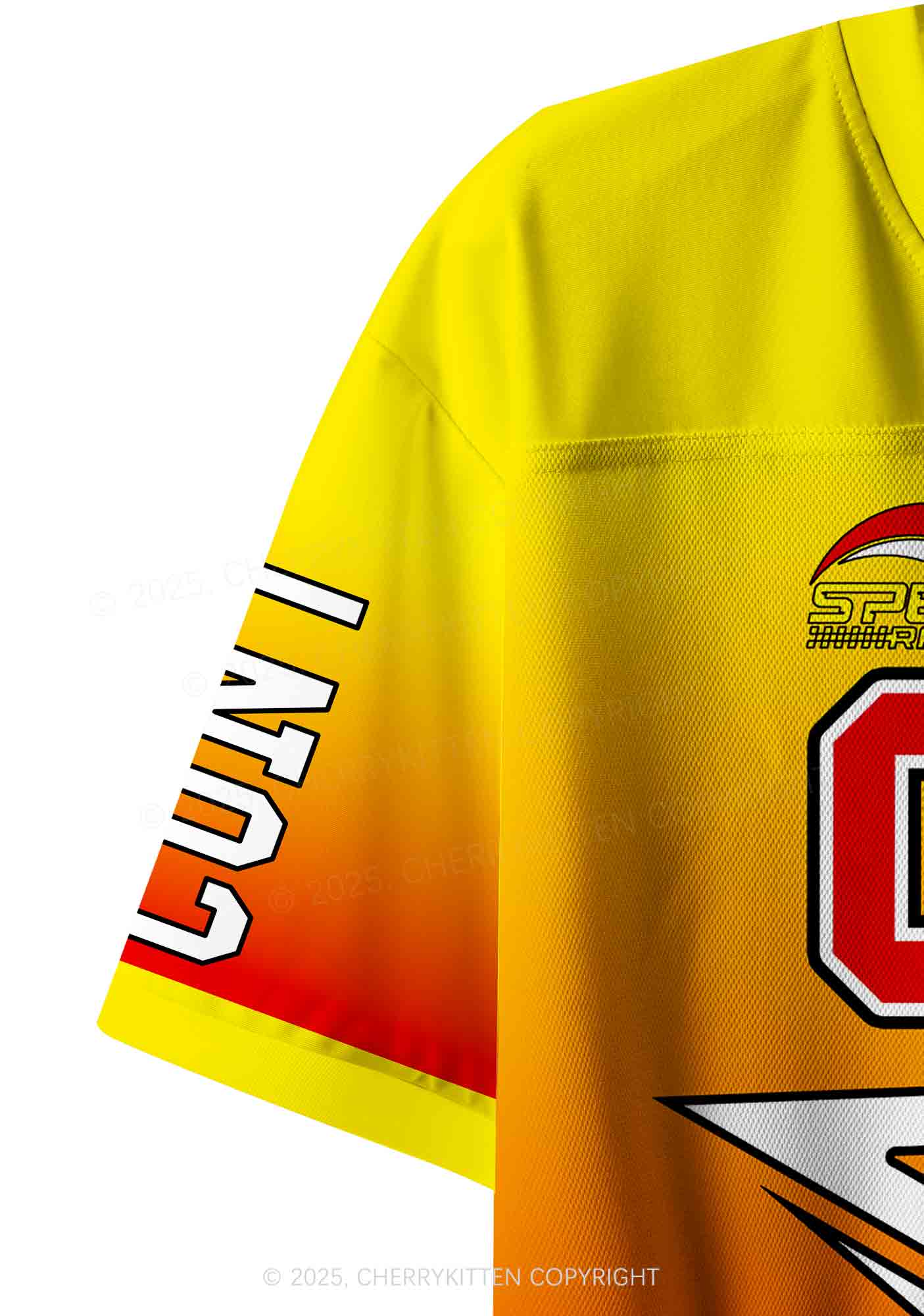 Custom Cxxt Speed Y2K Crop Sport Jersey Shirts Cherrykitten