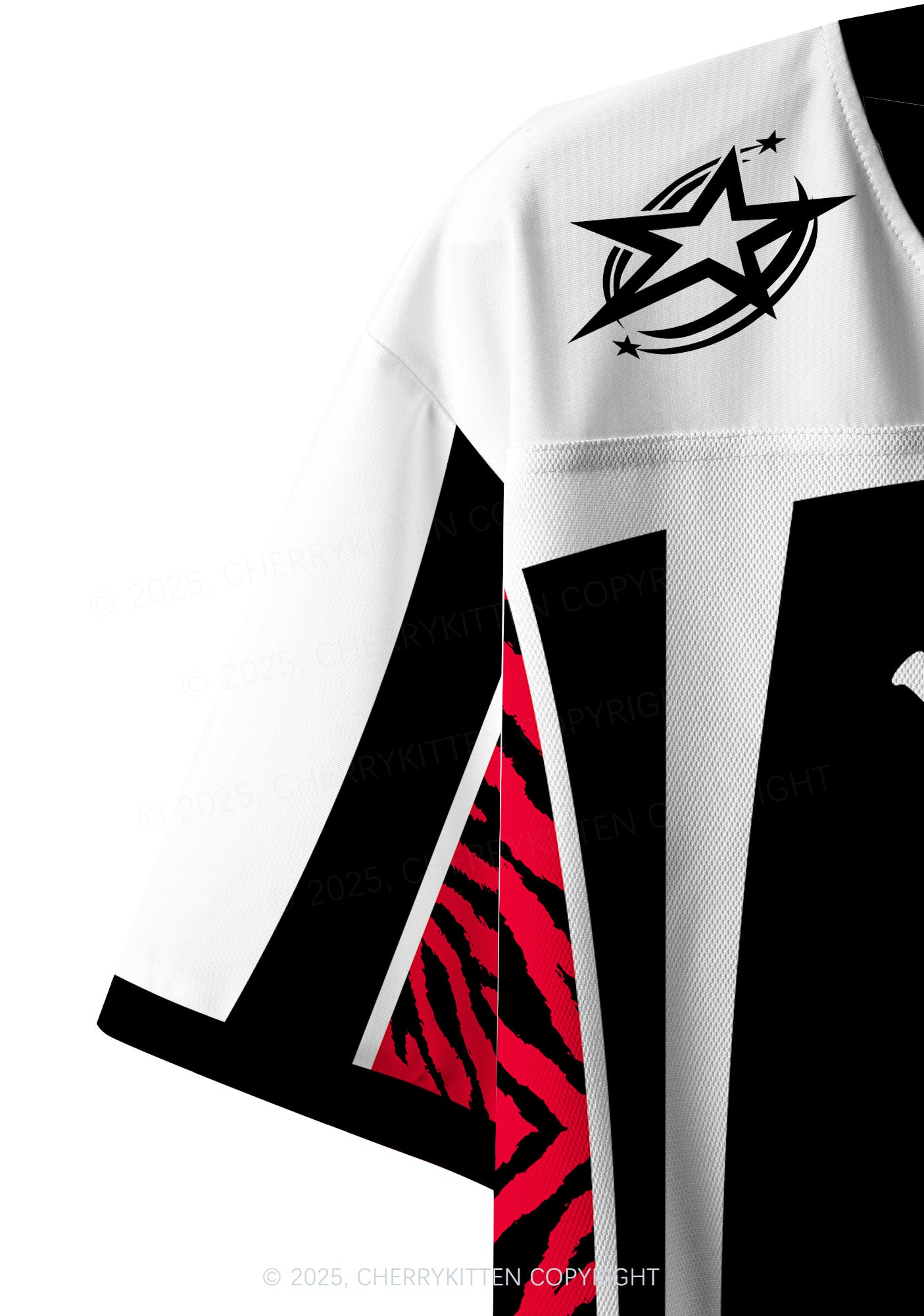 Custom I Rode Faces Y2K Crop Sport Jersey Shirts Cherrykitten