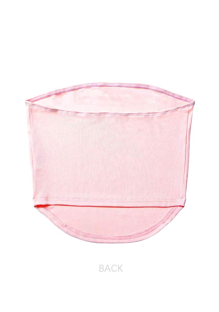 Valentine's Day Cat Y2K Pink Bow Tie Tube Top Cherrykitten