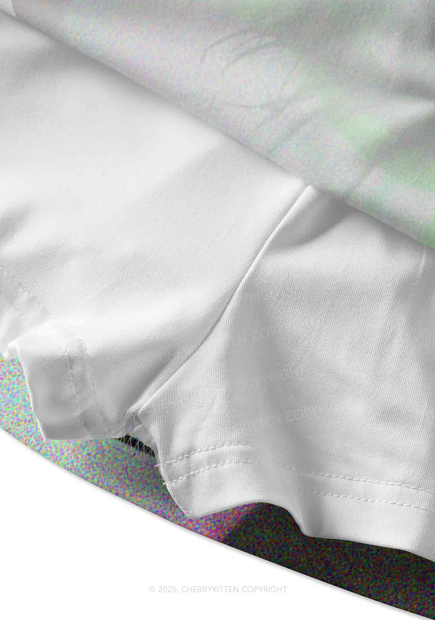 Halloween Cry Eye Y2K Print Mini Skirt Cherrykitten