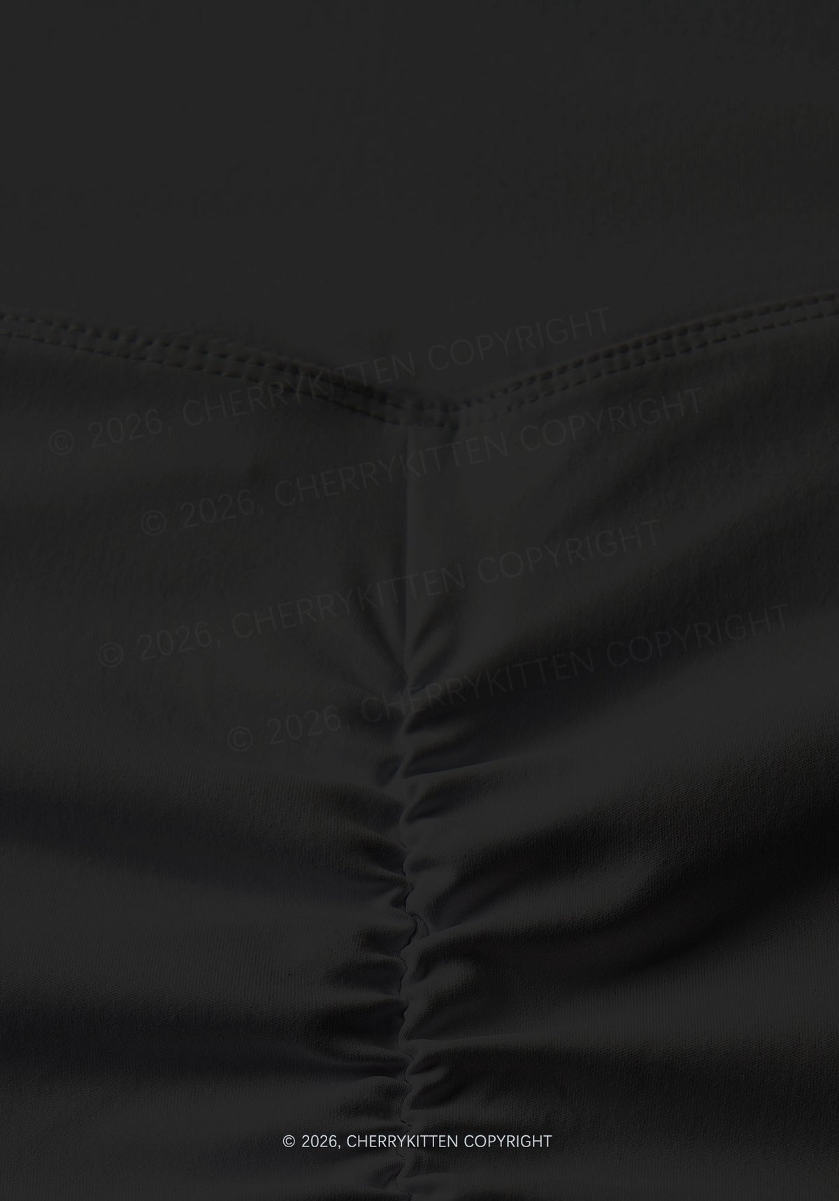 Halloween Anatomical Pelvis Y2K Print Gym Shorts Cherrykitten