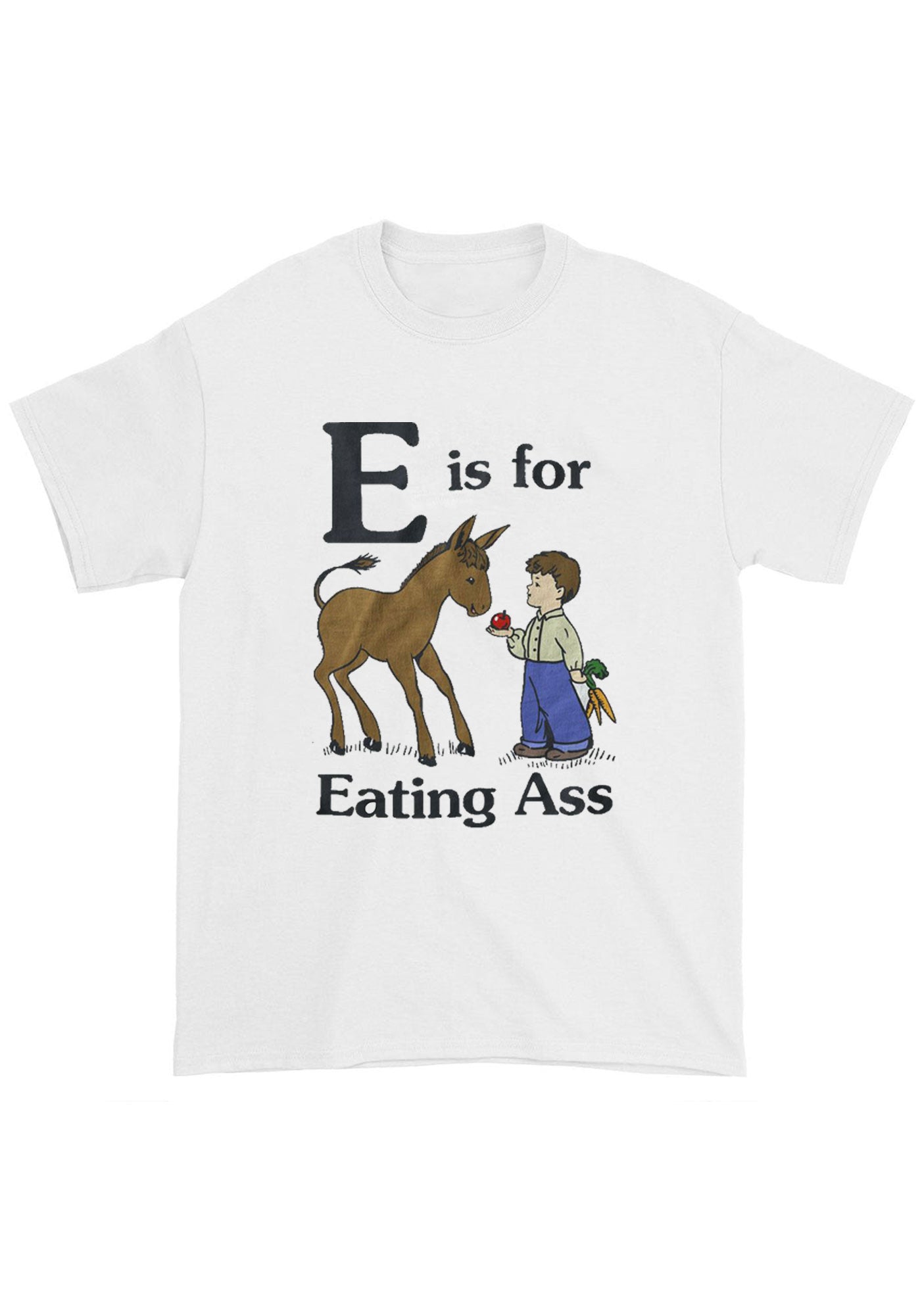 E Is For Eating Axx Chunky Shirt
