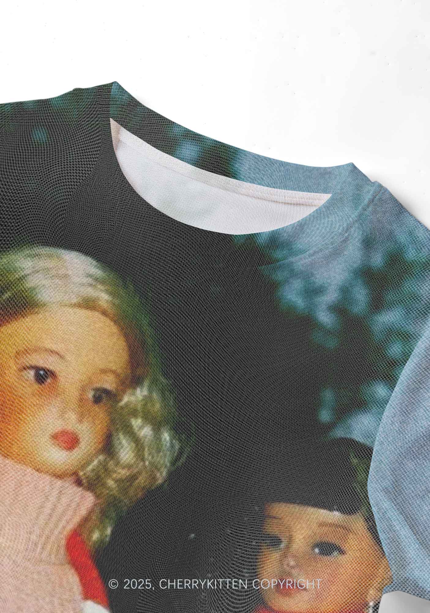 Girl Doll Y2K Mesh Crop Top Cherrykitten