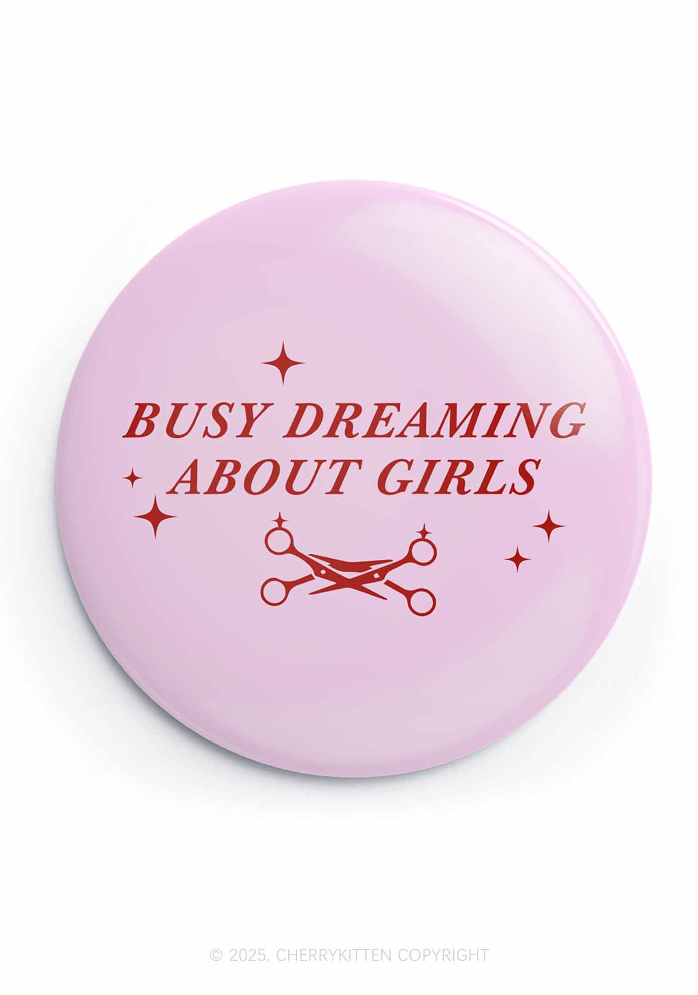 Busy Dreaming About Girls Pride 1Pc Y2K Pin Badge Cherrykitten