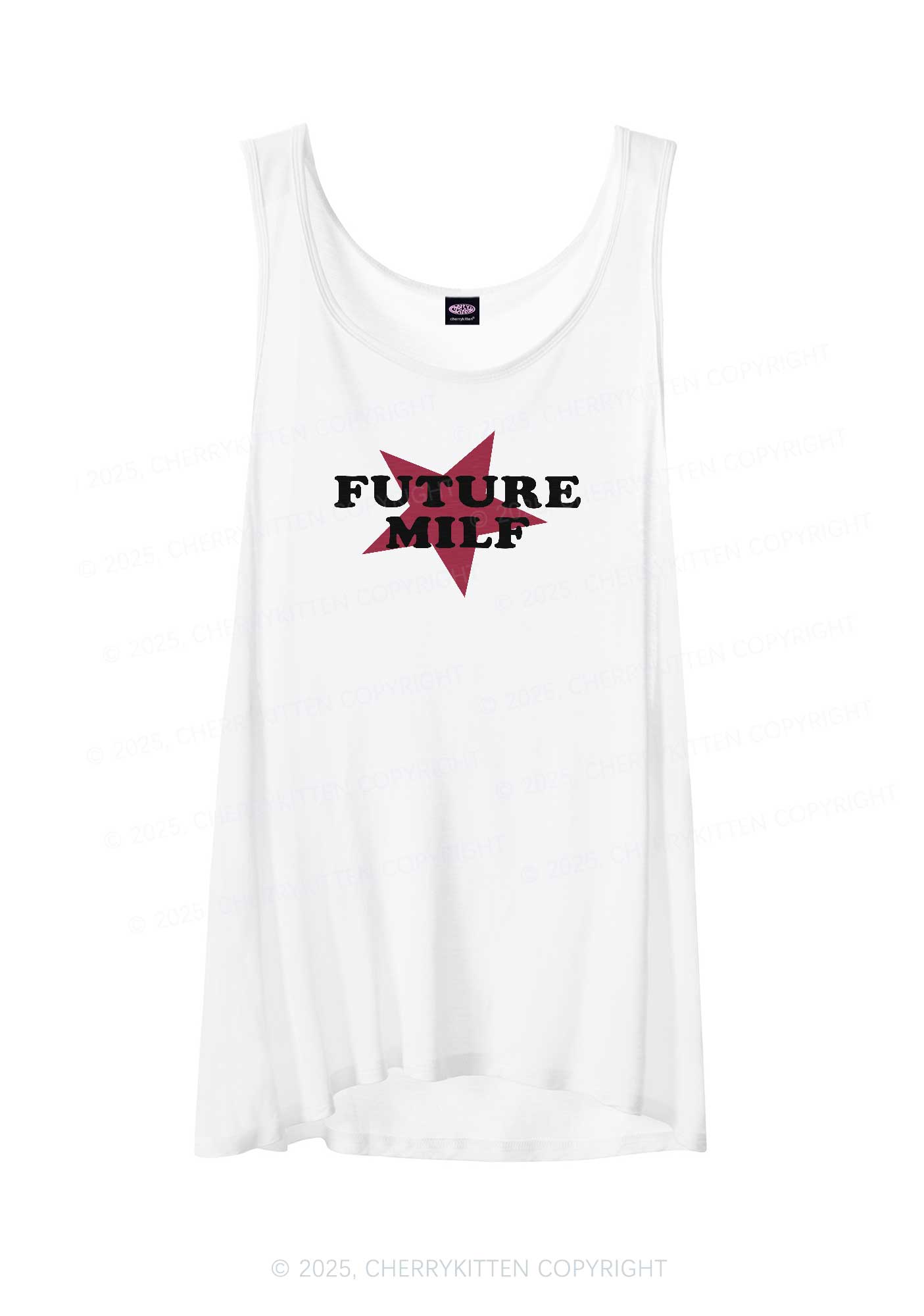 Future Mxxf Y2K Sheer Boyfriend Tank Cherrykitten