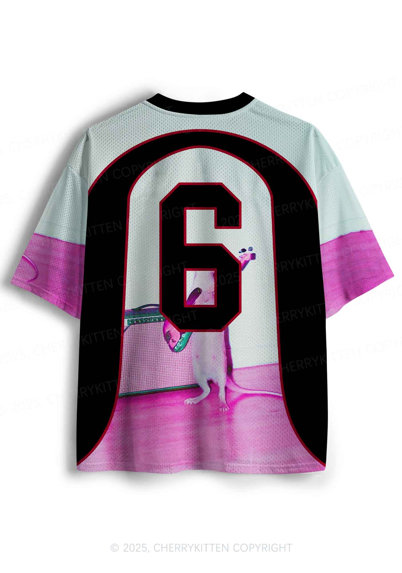 Custom Rat Guitarist Y2K Sport Jersey Shirts Cherrykitten
