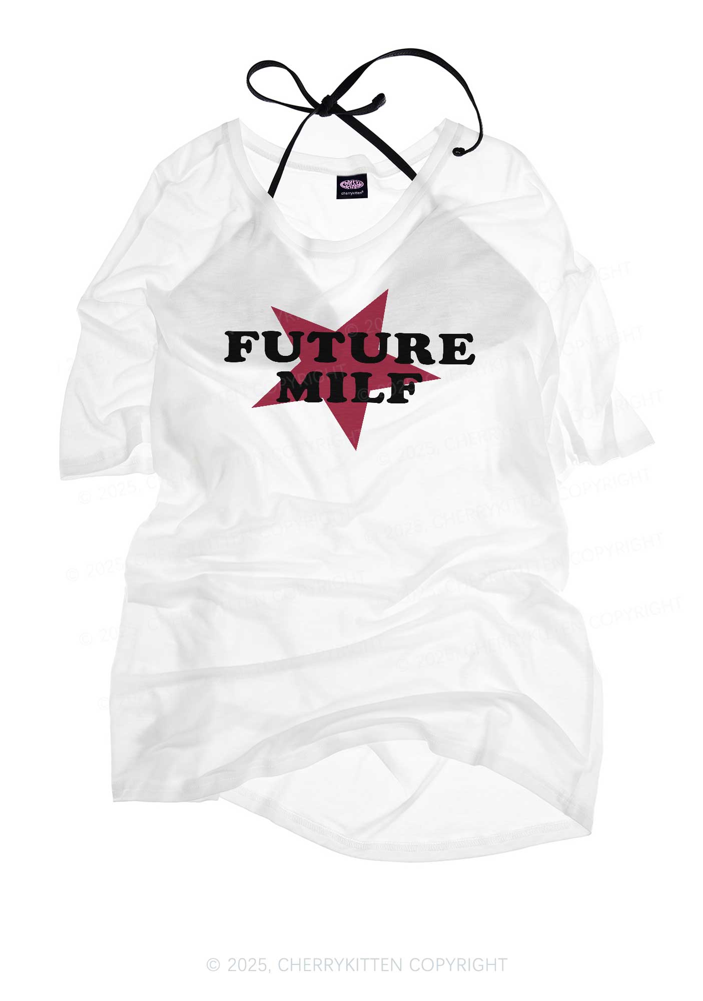 Future Mxxf Y2K Sheer Boyfriend Tee Cherrykitten
