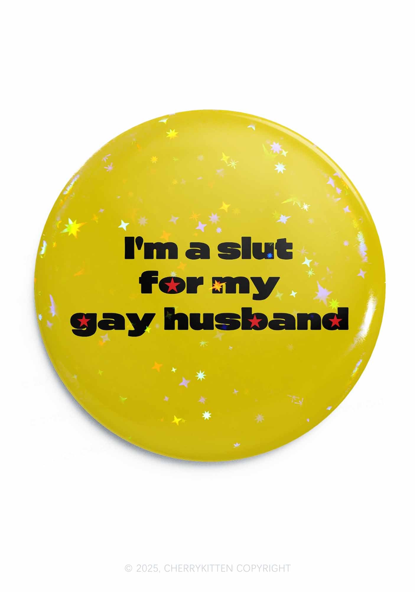 Slxt For Gay Husband Pride 1Pc Y2K Pin Badge Cherrykitten