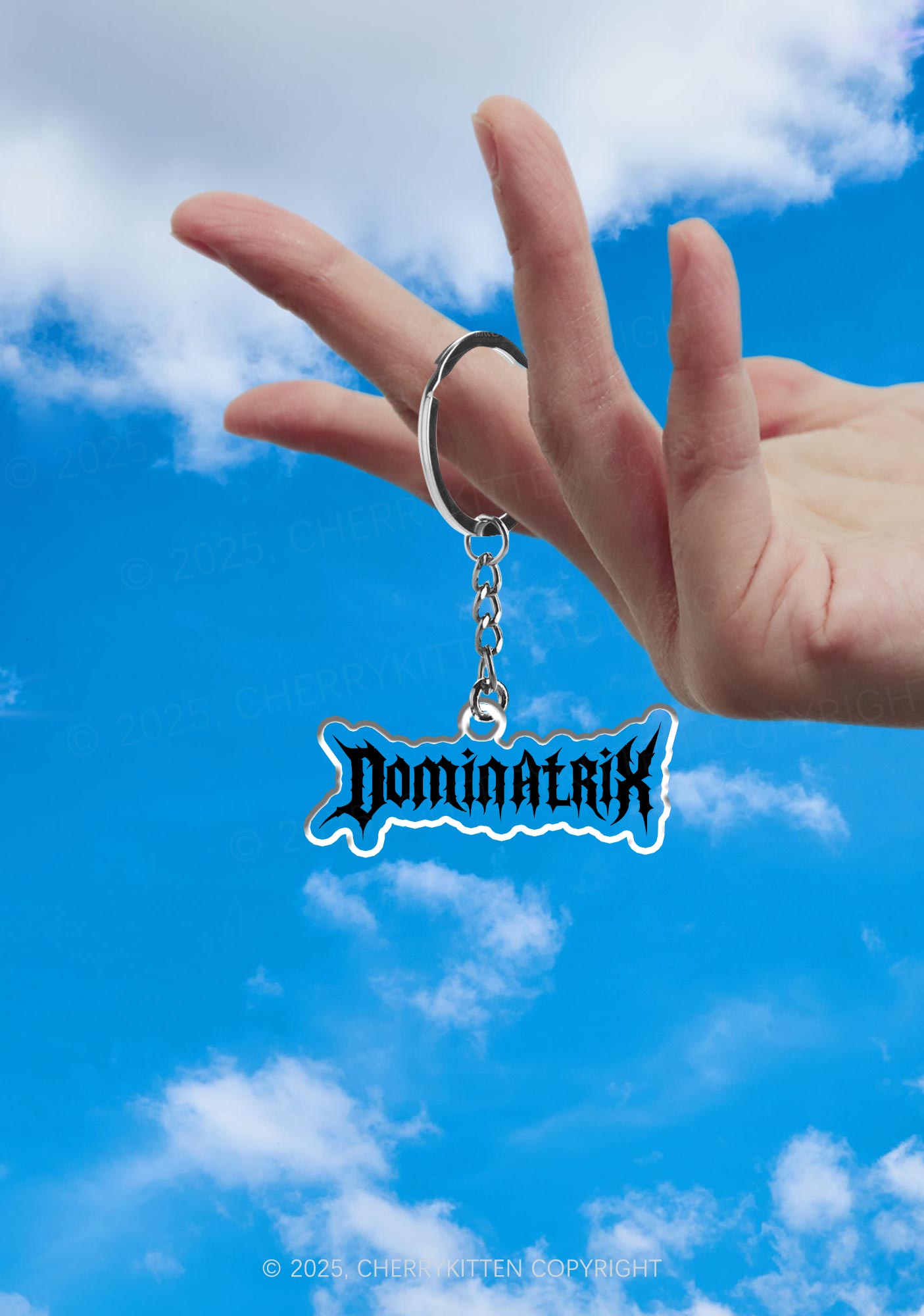 Dominatrix 1Pc Y2K Keychain Cherrykitten
