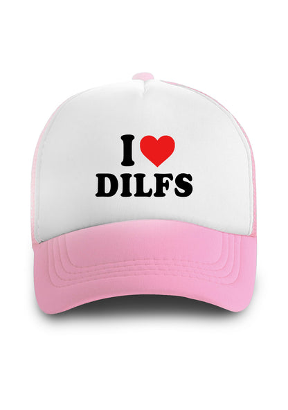 I Love Dxxfs Trucker Hat