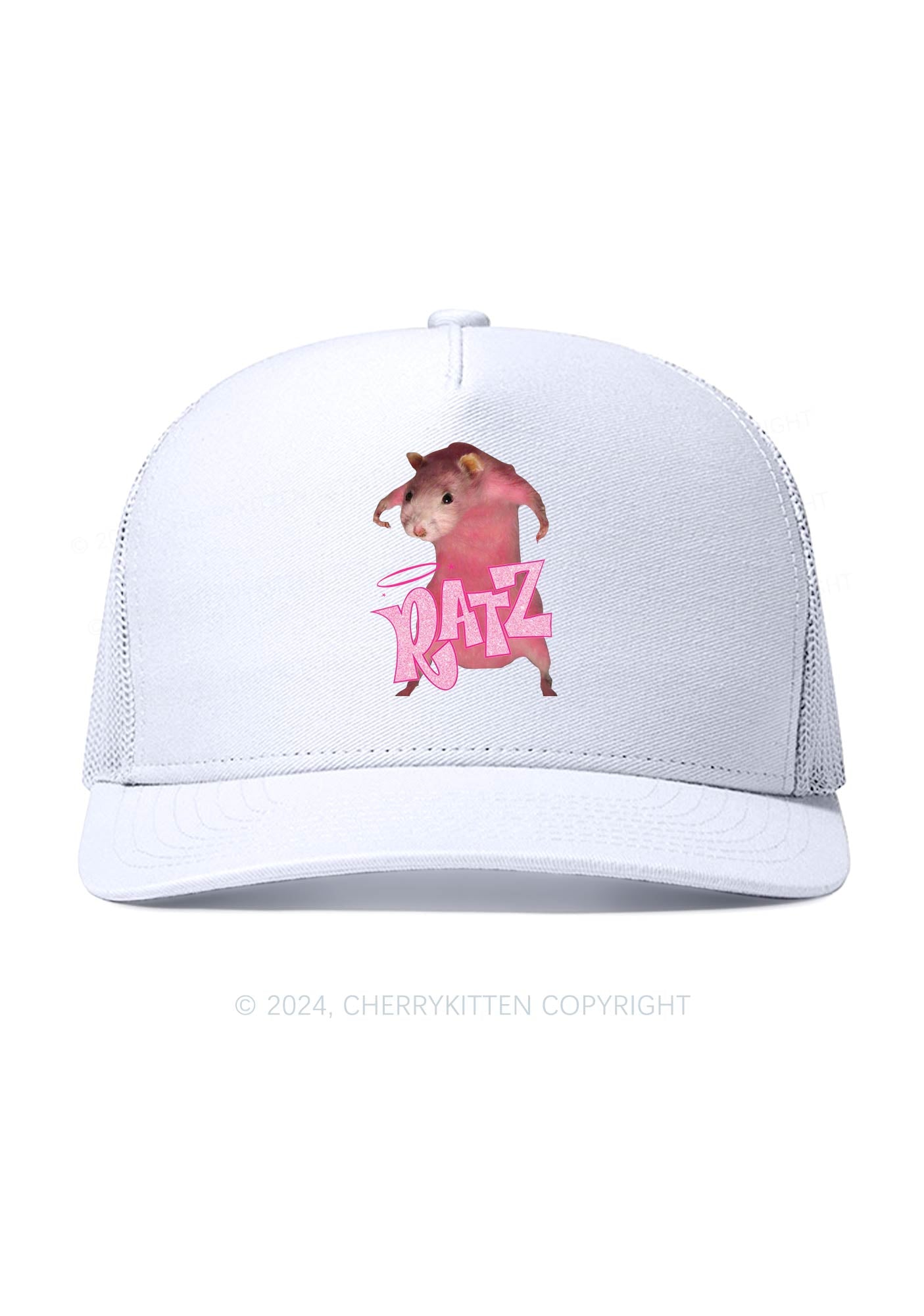 Pink Ratz Y2K Trucker Mesh Hat Cherrykitten