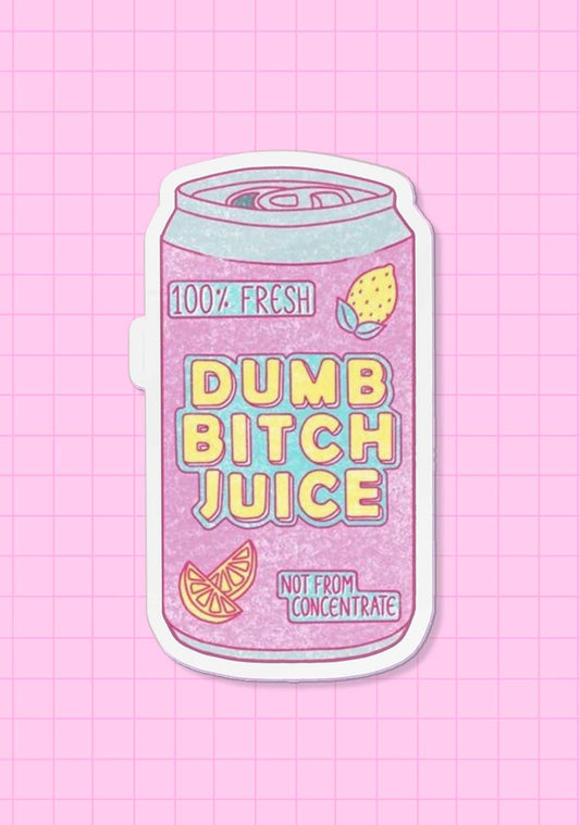 Dumb Bxxch Juice 1Pc Y2K Pin Cherrykitten